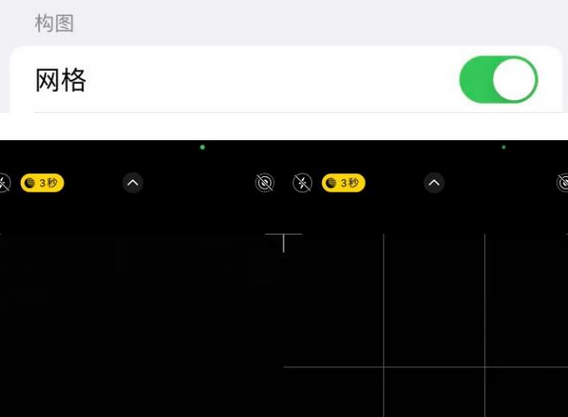 寮步镇苹果手机维修网点分享iPhone如何开启九宫格构图功能