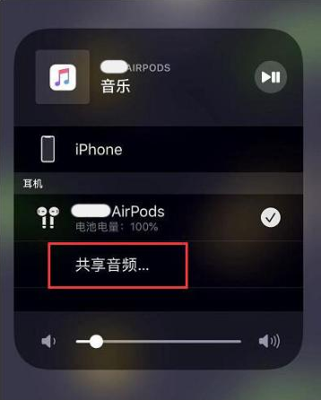 寮步镇苹果14音频维修点分享iPhone14音频共享设置方法 