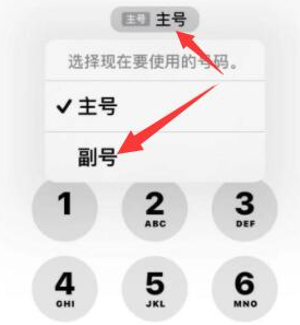 寮步镇苹果14维修店分享iPhone 14 Pro Max使用副卡打电话的方法 